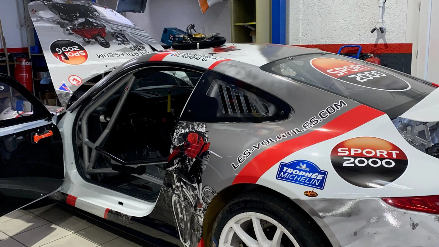 Réhausse des pédales Frein et Accélérateur pour une Porche Atypic3D